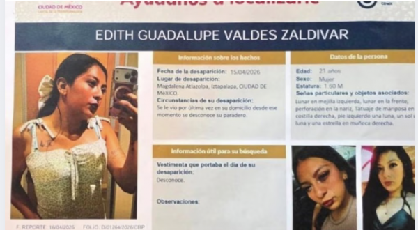 Edith Guadalupe acudió a pedir trabajo en edificio de la CDMX, pero ya no salió: hoy hallaron su cuerpo en el sótano